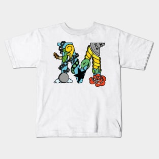 Crazy Monogram B Kids T-Shirt